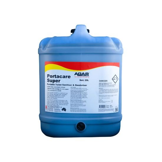 Agar -Portacare Super Portable Toilet Liquid Sanitiser 20L